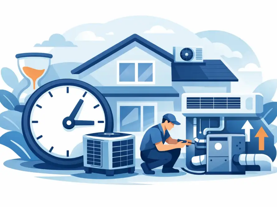 How Long to Install New HVAC System?